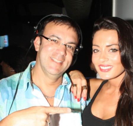 Dj ToSilva com Diana Monteiro